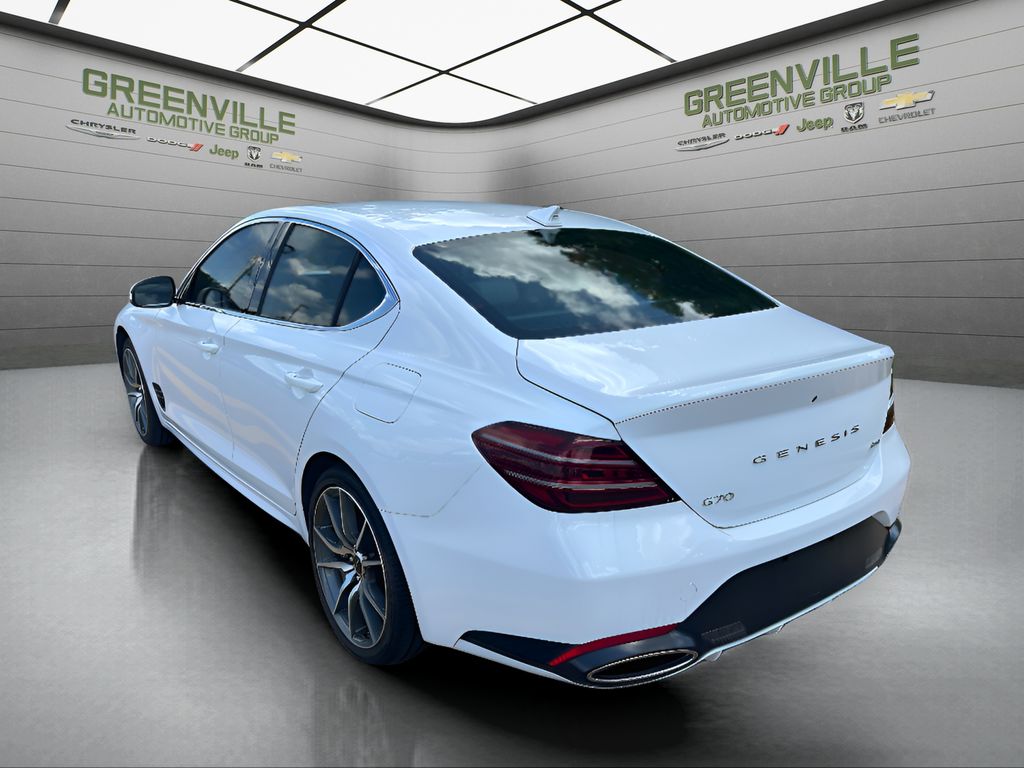 2024 Genesis G70 2.5T - Alta White exterior view 7