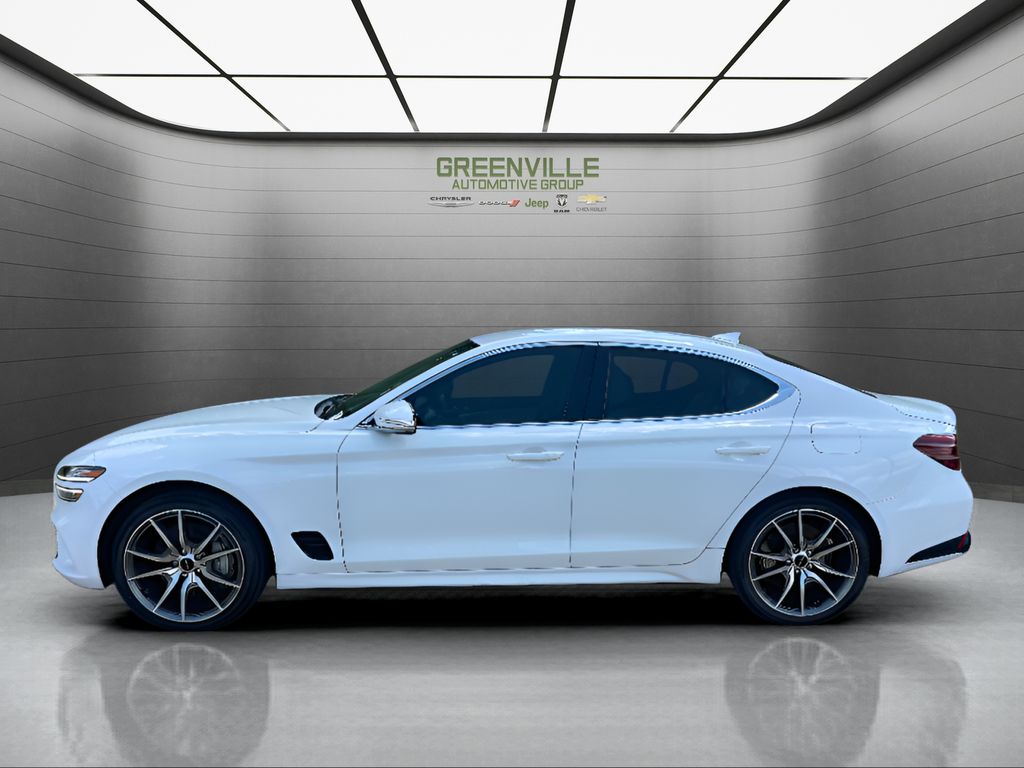 2024 Genesis G70 2.5T - Alta White exterior view 8
