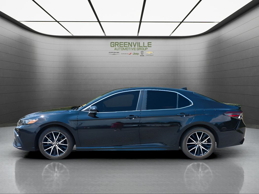 2023 Toyota Camry SE - Midnight Black Metallic exterior view 2
