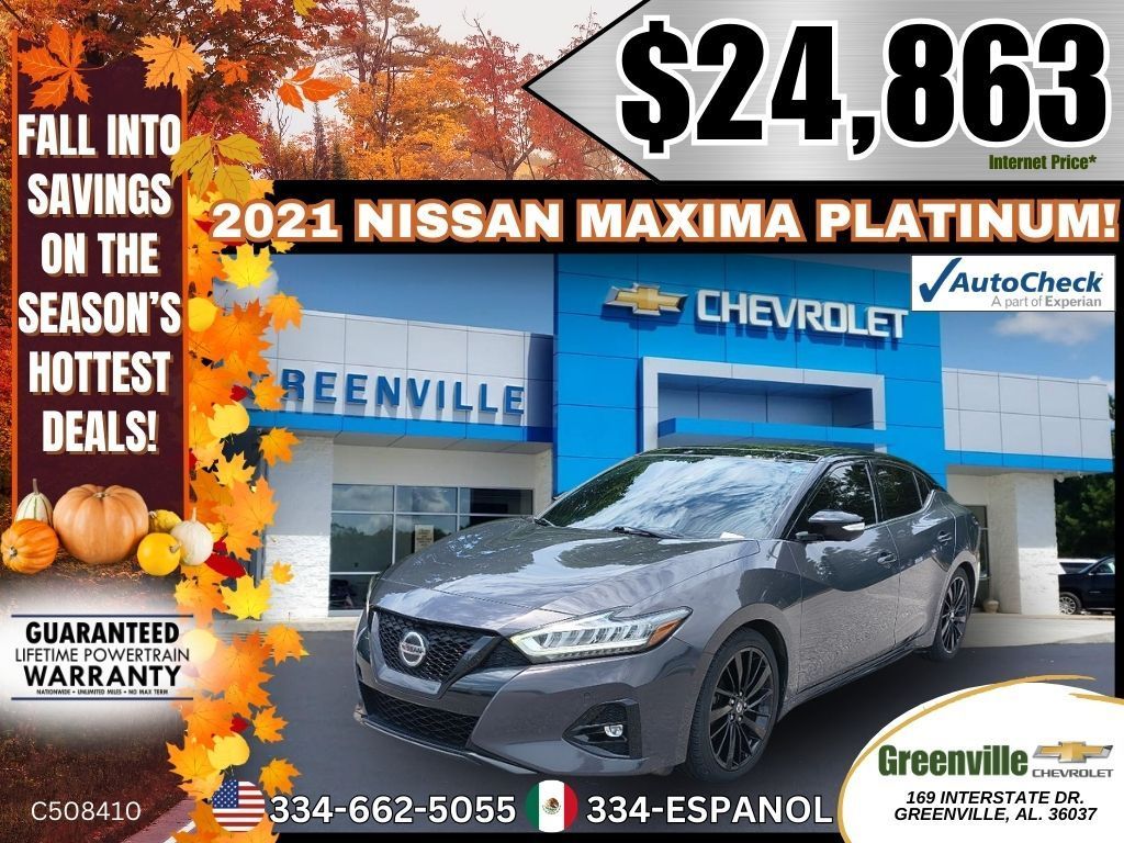 2021 Nissan Maxima Platinum