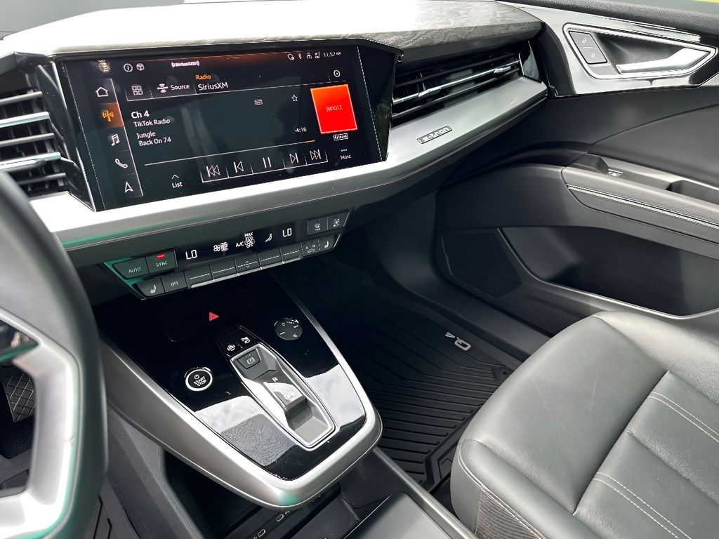 2023 Audi Q4 e-tron Sportback Premium Plus - Mythos Black Metallic exterior view 10