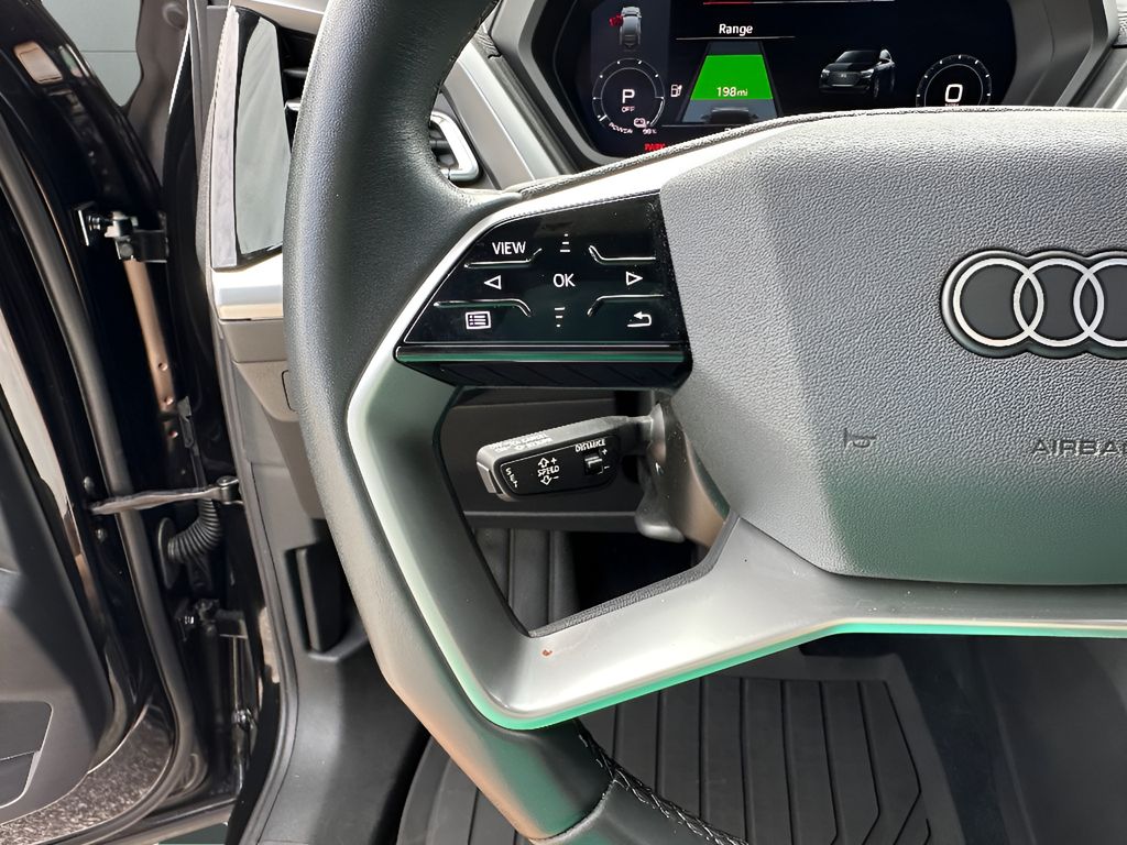 2023 Audi Q4 e-tron Sportback Premium Plus - Mythos Black Metallic exterior view 17