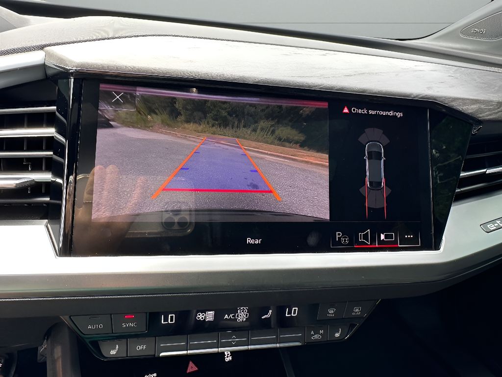 2023 Audi Q4 e-tron Sportback Premium Plus - Mythos Black Metallic exterior view 20