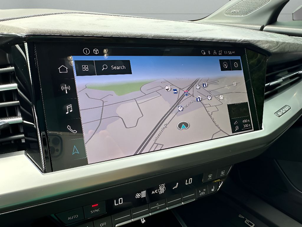 2023 Audi Q4 e-tron Sportback Premium Plus - Mythos Black Metallic exterior view 19