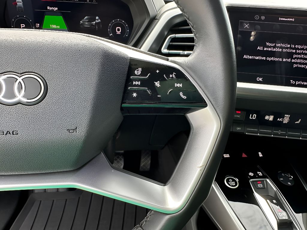 2023 Audi Q4 e-tron Sportback Premium Plus - Mythos Black Metallic exterior view 18