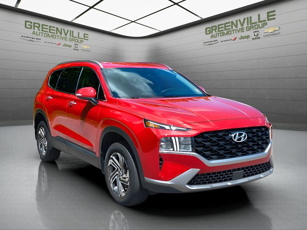 2023 Hyundai Santa Fe SEL - Calypso Red exterior view 7