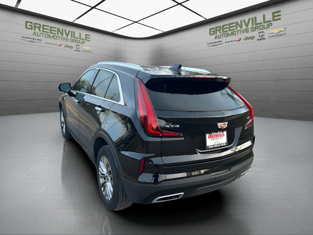 2025 Cadillac XT4 FWD Premium Luxury - Stellar Black Metallic exterior view 7