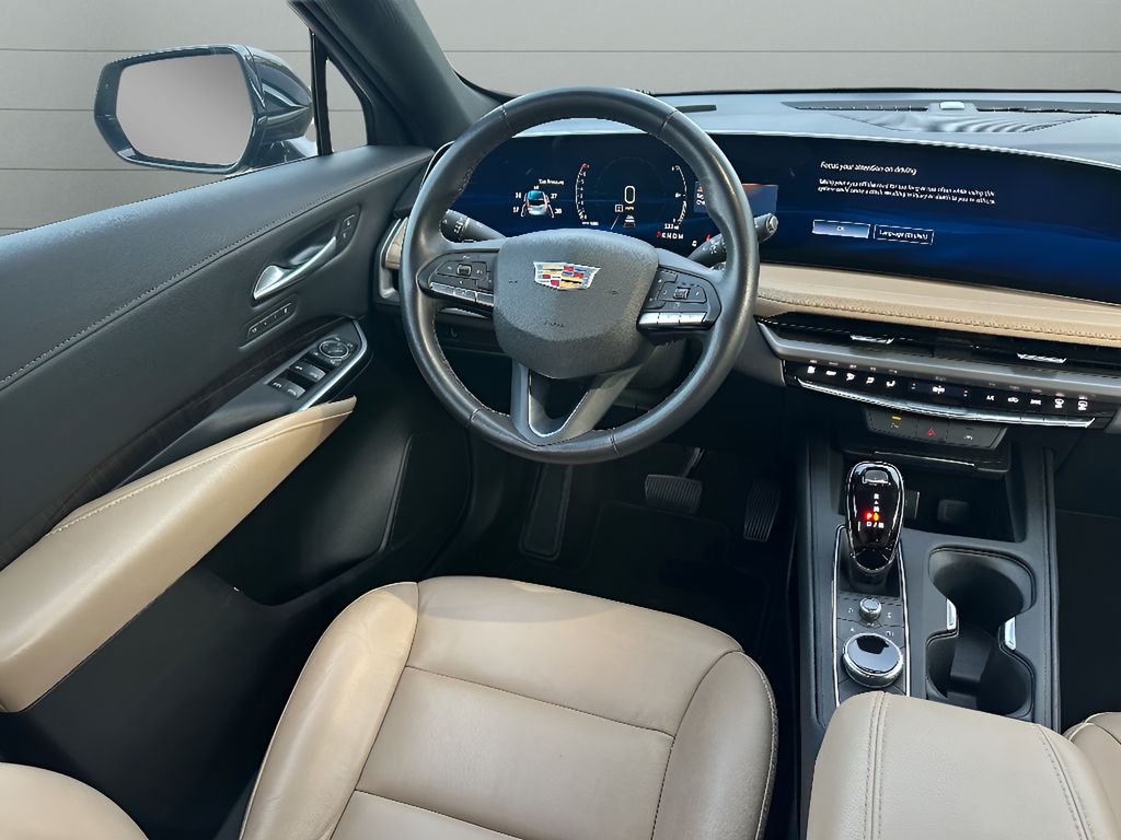 2025 Cadillac XT4 FWD Premium Luxury - Stellar Black Metallic exterior view 16