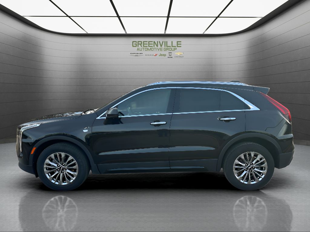 2025 Cadillac XT4 FWD Premium Luxury - Stellar Black Metallic exterior view 8