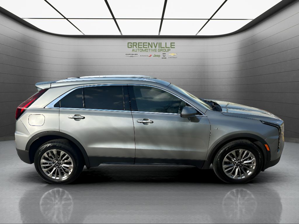 2024 Cadillac XT4 FWD Premium Luxury - Argent Silver Metallic exterior view 4