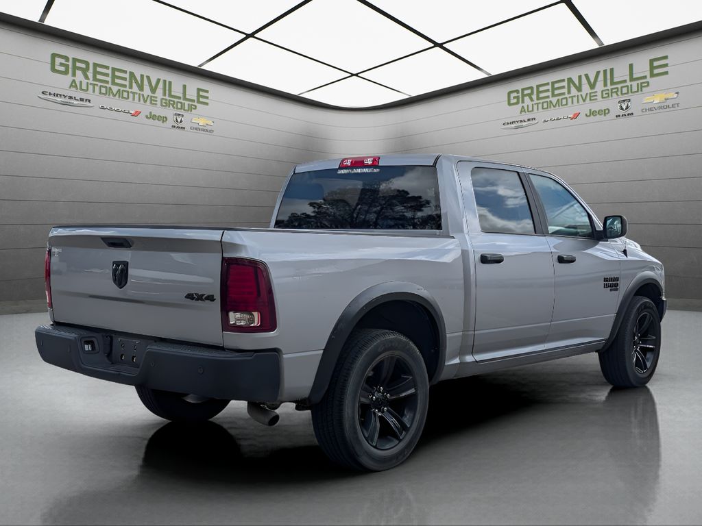 2024 Ram 1500 Classic Warlock - Billet Silver Metallic Clearcoat exterior view 9