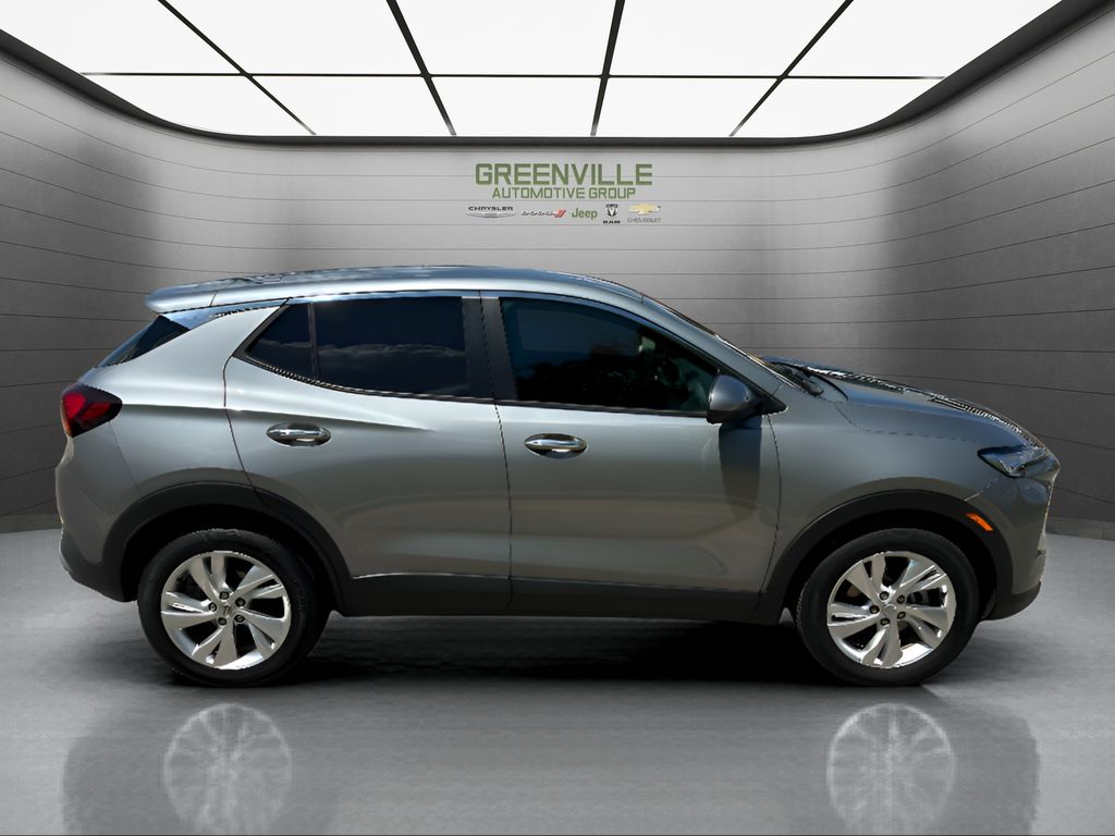 2025 Buick Encore GX Preferred - Moonstone Gray Metallic exterior view 4