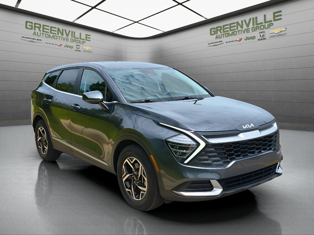 2024 Kia Sportage LX - Gravity Gray exterior view 7