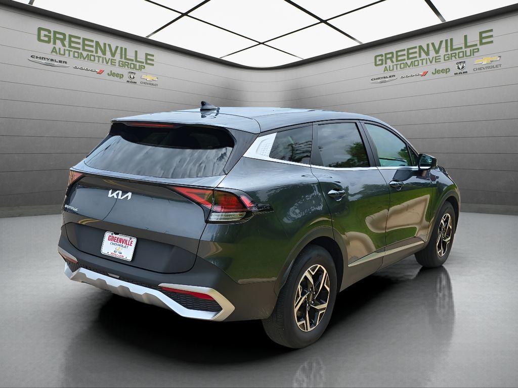 2024 Kia Sportage LX - Gravity Gray exterior view 5