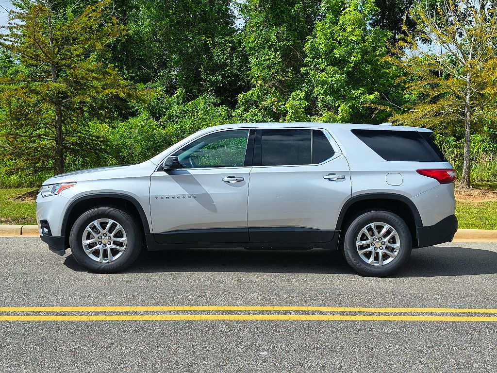 2020 Chevrolet Traverse LS - Silver Ice Metallic exterior view 2