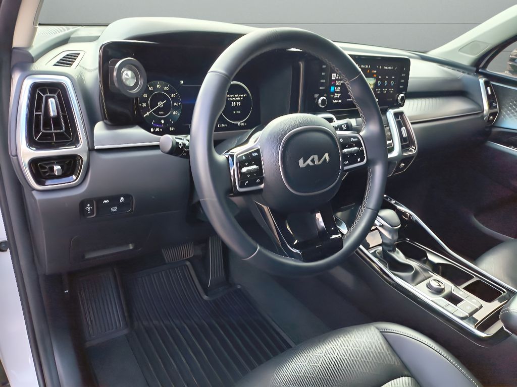2023 Kia Sorento SX - Glacial White Pearl exterior view 17
