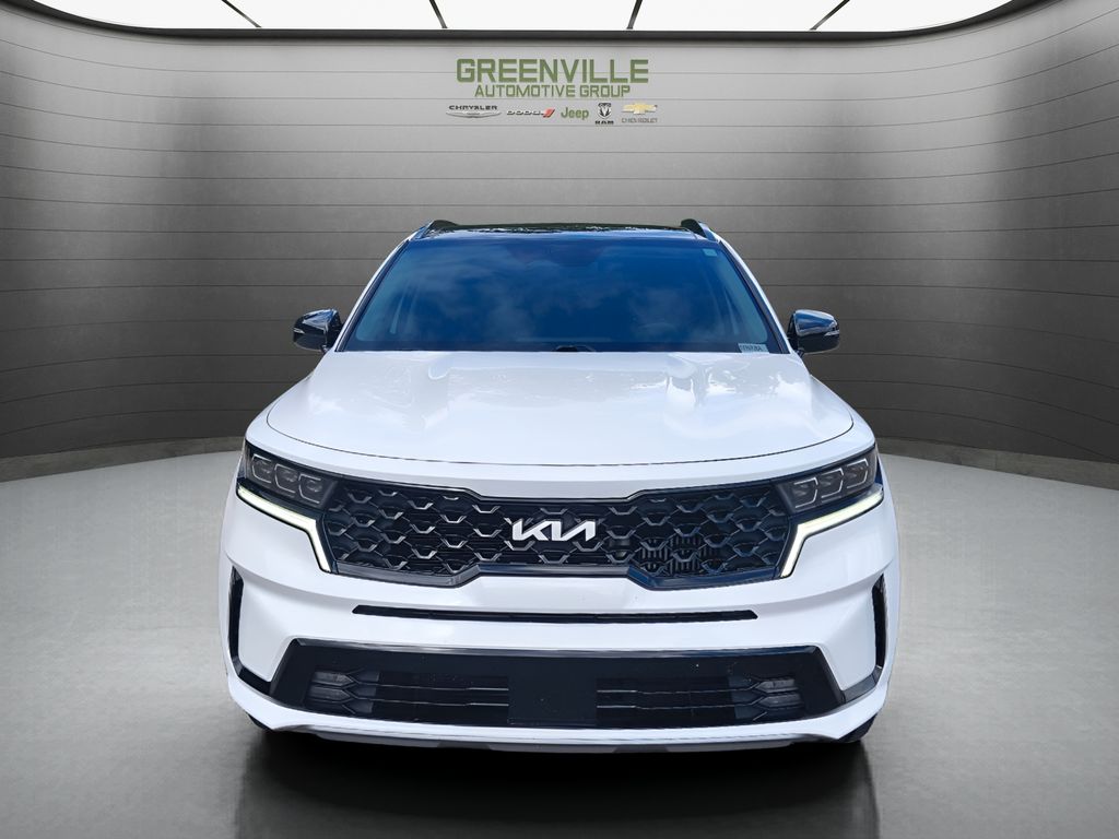 2023 Kia Sorento SX - Glacial White Pearl exterior view 11