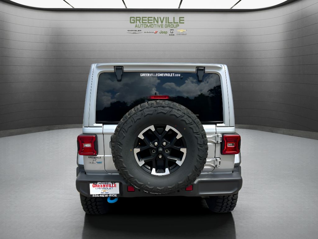 2024 Jeep Wrangler 4xe Sahara - Silver Zynith Clearcoat exterior view 6