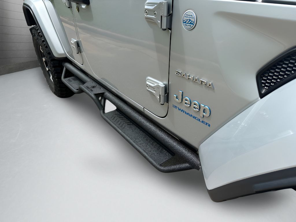 2024 Jeep Wrangler 4xe Sahara - Silver Zynith Clearcoat exterior view 11