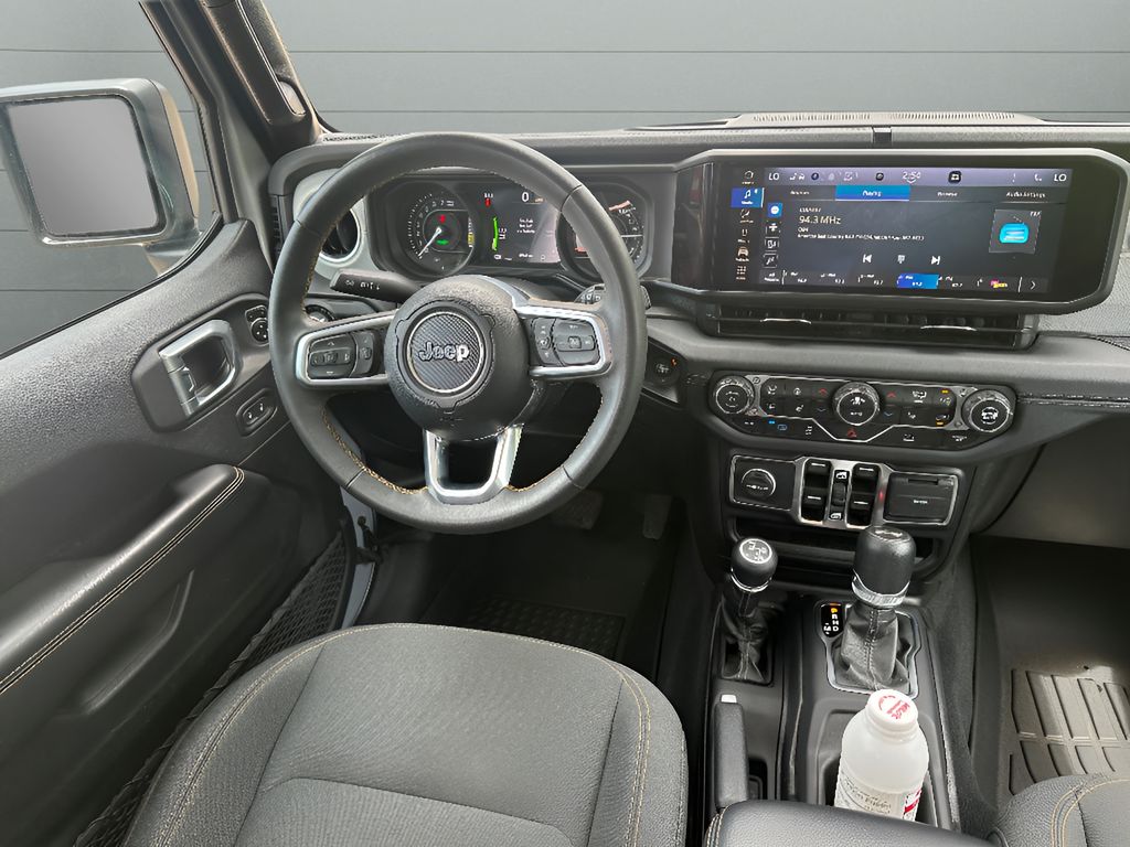 2024 Jeep Wrangler 4xe Sahara - Silver Zynith Clearcoat exterior view 20