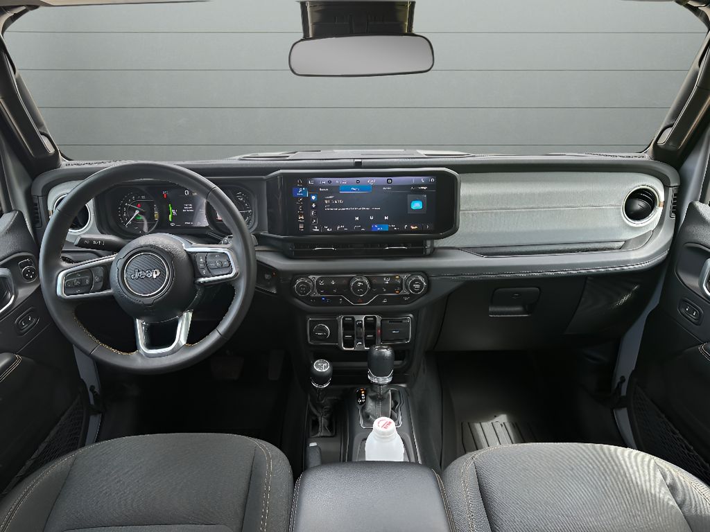 2024 Jeep Wrangler 4xe Sahara - Silver Zynith Clearcoat exterior view 19