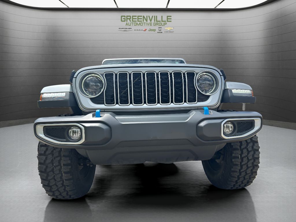 2024 Jeep Wrangler 4xe Sahara - Silver Zynith Clearcoat exterior view 10