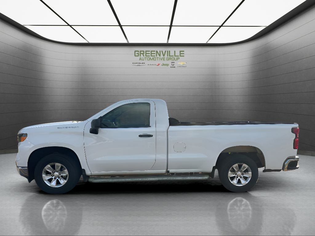 2023 Chevrolet Silverado 1500 - Summit White exterior view 9