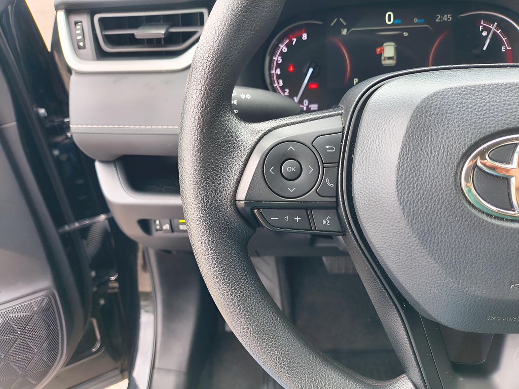 2024 Toyota RAV4 XLE - Midnight Black Metallic exterior view 18