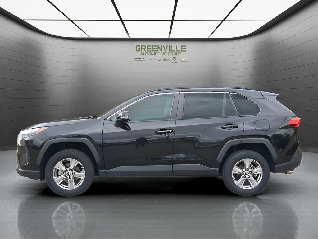 2024 Toyota RAV4 XLE - Midnight Black Metallic exterior view 2