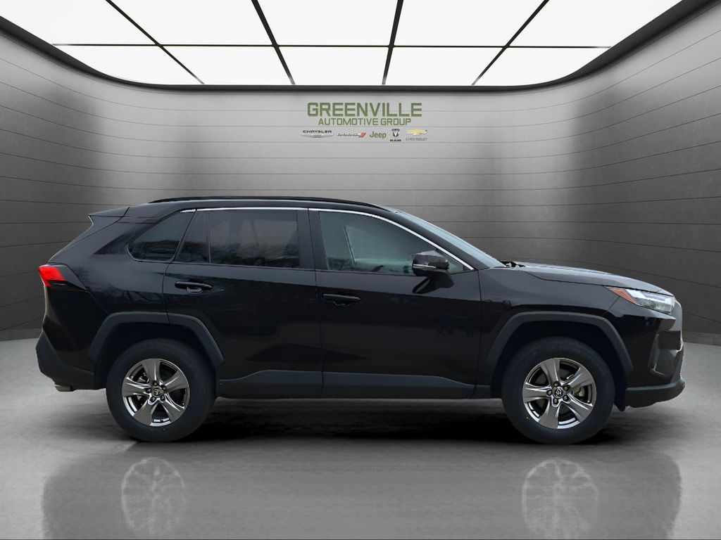 2024 Toyota RAV4 XLE - Midnight Black Metallic exterior view 9