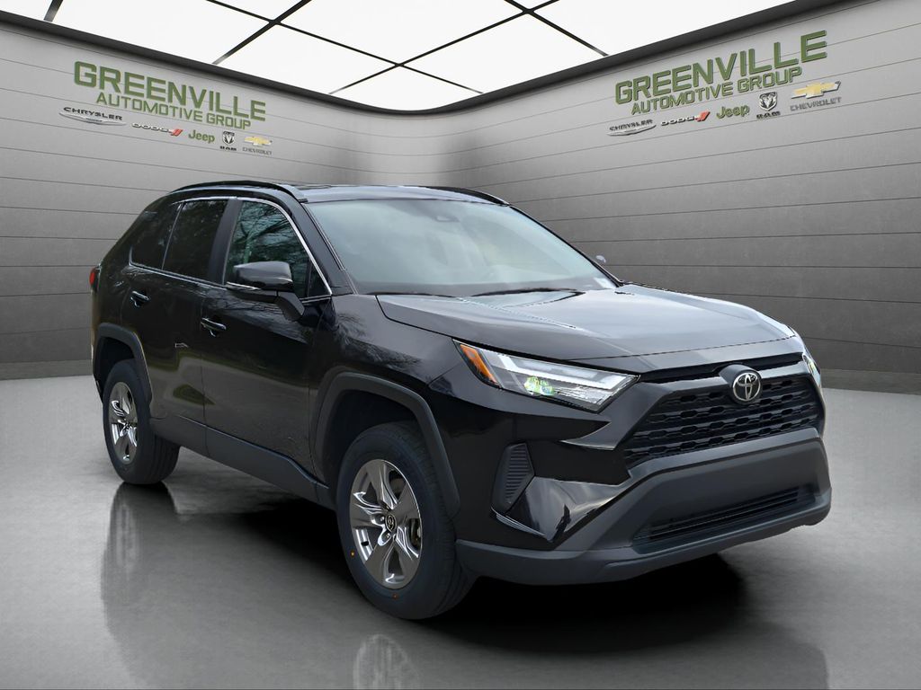 2024 Toyota RAV4 XLE - Midnight Black Metallic exterior view 10