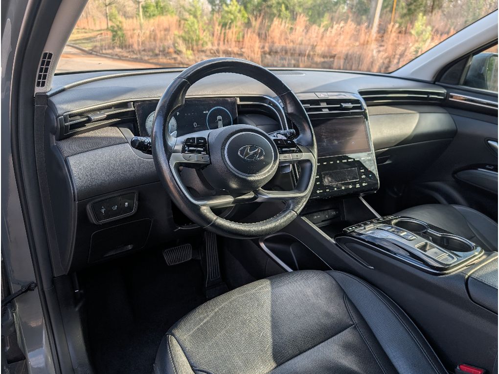 2024 Hyundai Tucson Limited - Hampton Gray exterior view 14