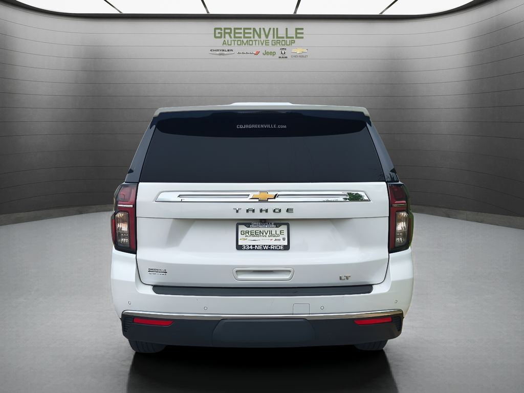 2021 Chevrolet Tahoe LT - Summit White exterior view 4