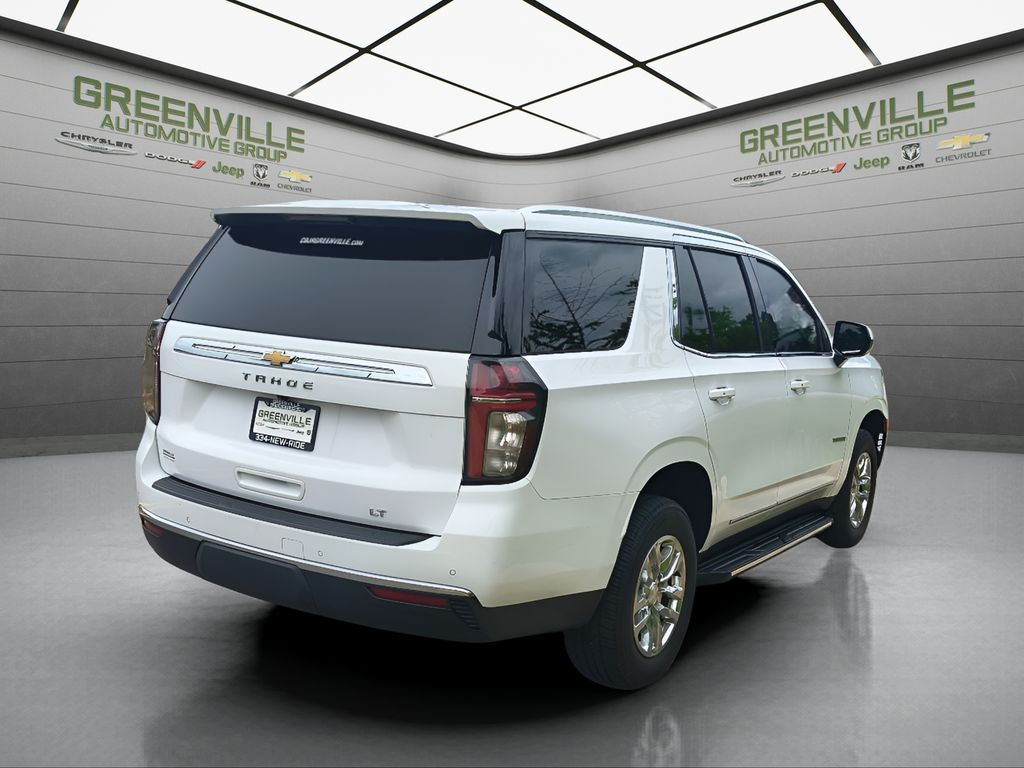 2021 Chevrolet Tahoe LT - Summit White exterior view 5
