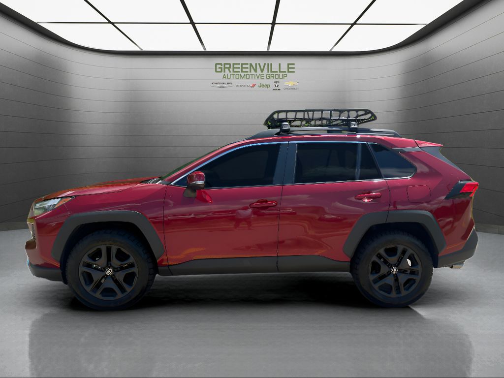 2024 Toyota RAV4 Adventure - Ruby Flare Pearl exterior view 8