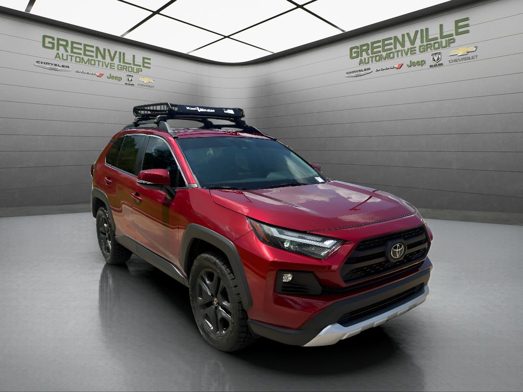 2024 Toyota RAV4 Adventure - Ruby Flare Pearl exterior view 3