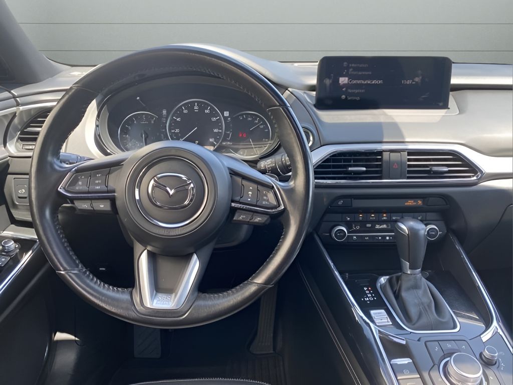 2021 Mazda CX-9 Grand Touring - Sonic Silver Metallic exterior view 8