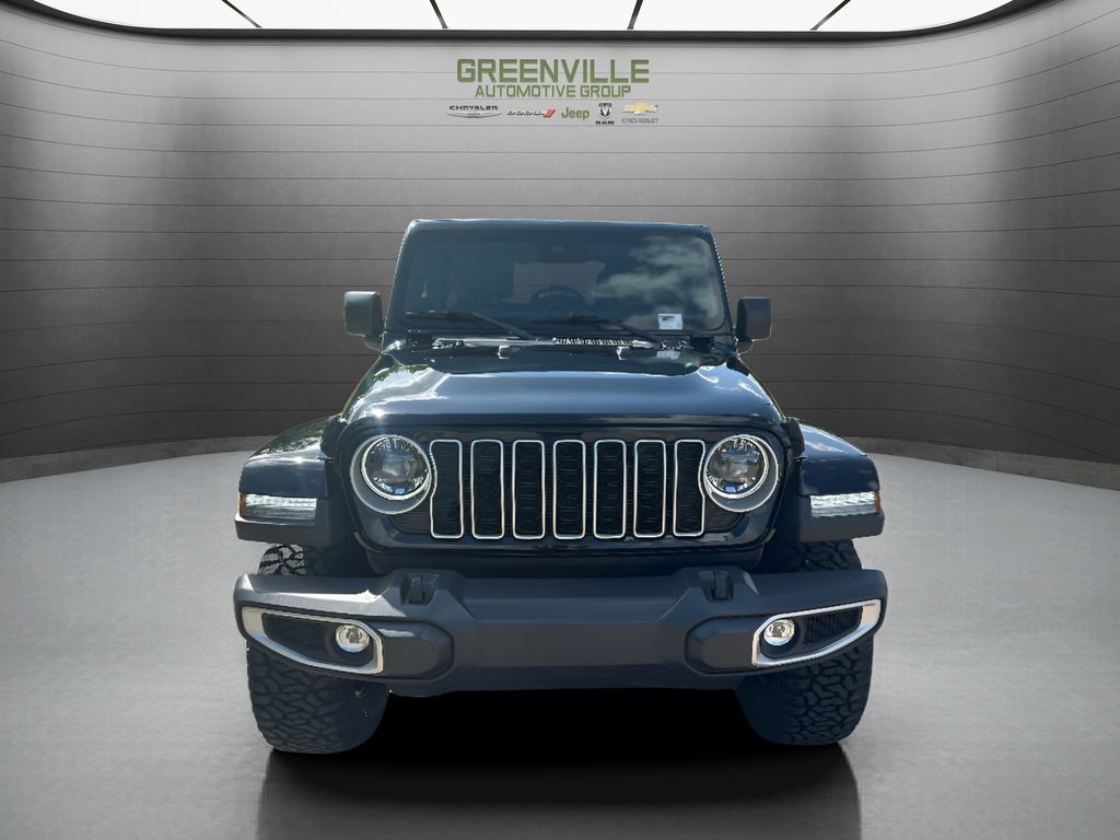 2025 Jeep Wrangler Sahara - Black Clearcoat exterior view 2