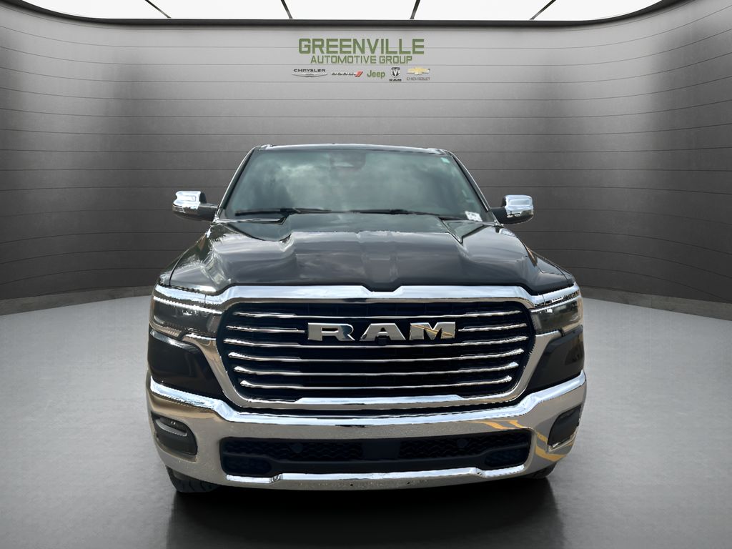 2025 Ram 1500 Laramie - Diamond Black Crystal Pearlcoat exterior view 2