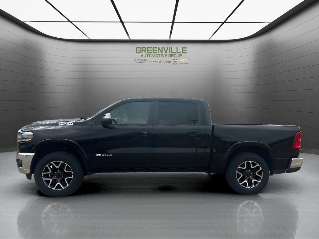 2025 Ram 1500 Laramie - Diamond Black Crystal Pearlcoat exterior view 8