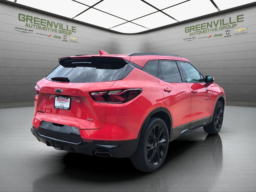 2021 Chevrolet Blazer RS - Red Hot exterior view 5
