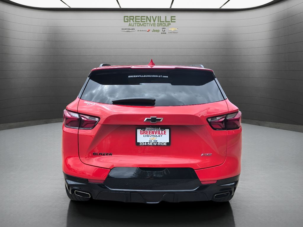 2021 Chevrolet Blazer RS - Red Hot exterior view 4