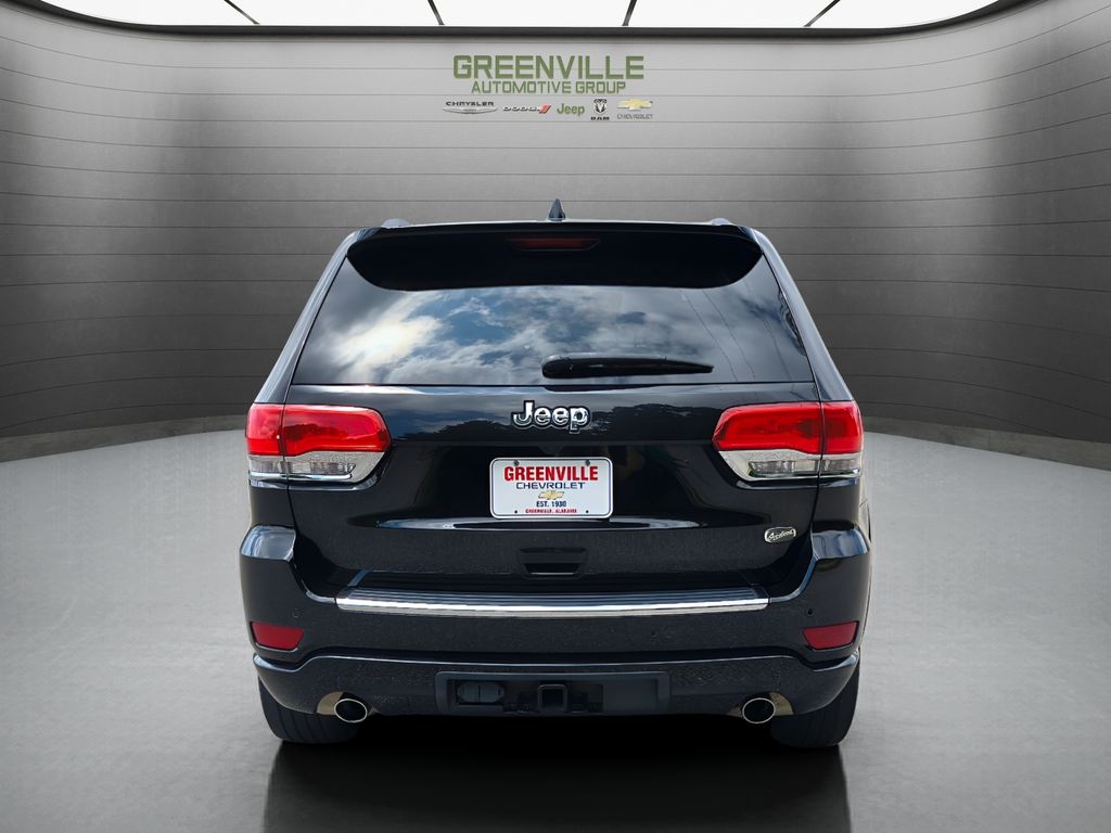 2021 Jeep Grand Cherokee Overland - Diamond Black Crystal Pearlcoat exterior view 4