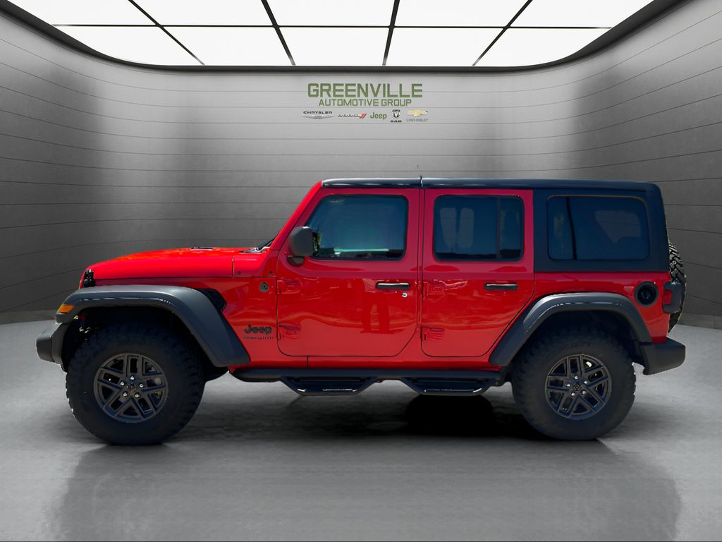 2025 Jeep Wrangler Sport S - Firecracker Red Clearcoat exterior view 8