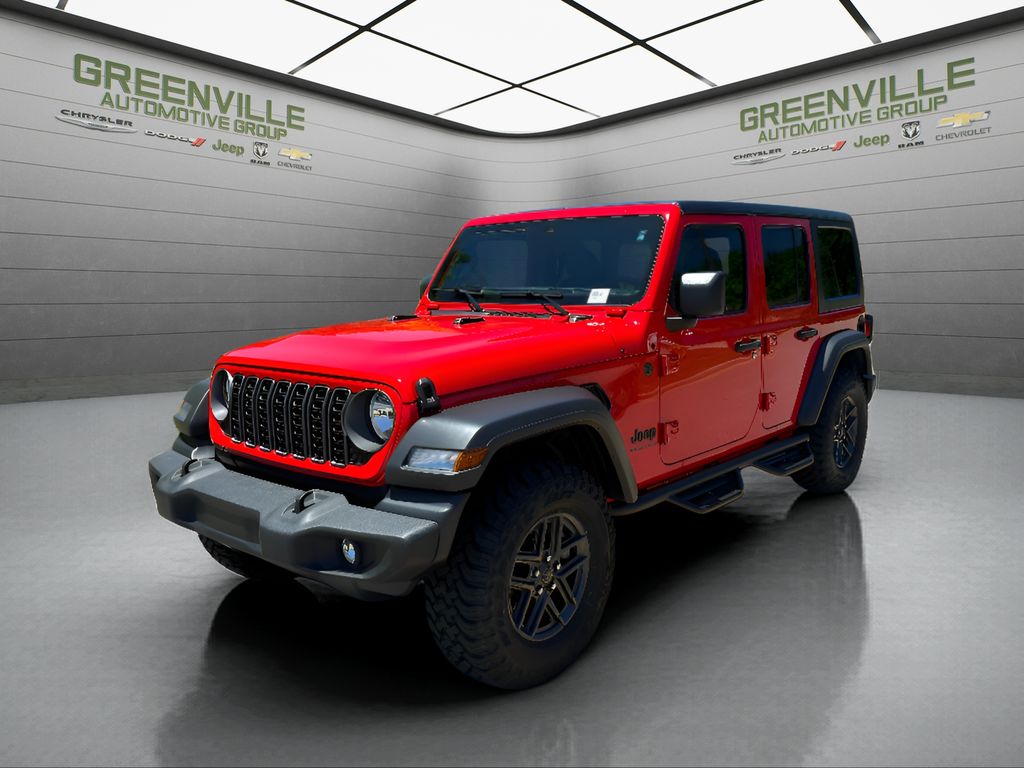 2025 Jeep Wrangler Sport S - Firecracker Red Clearcoat exterior view 1