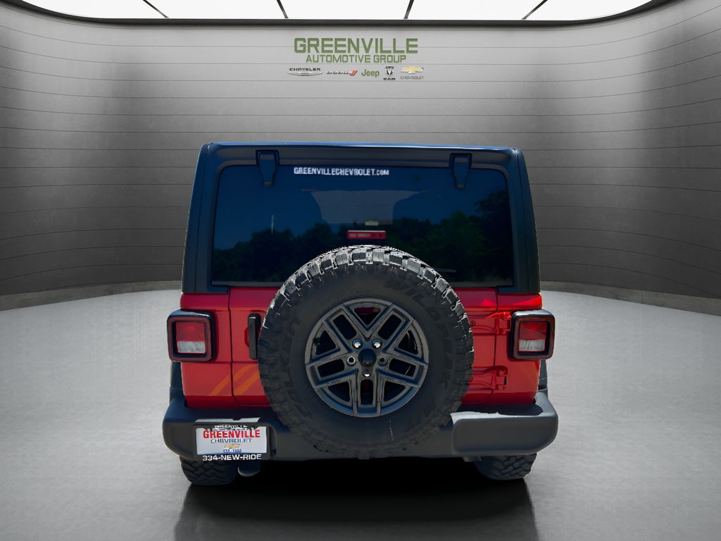 2025 Jeep Wrangler Sport S - Firecracker Red Clearcoat exterior view 6