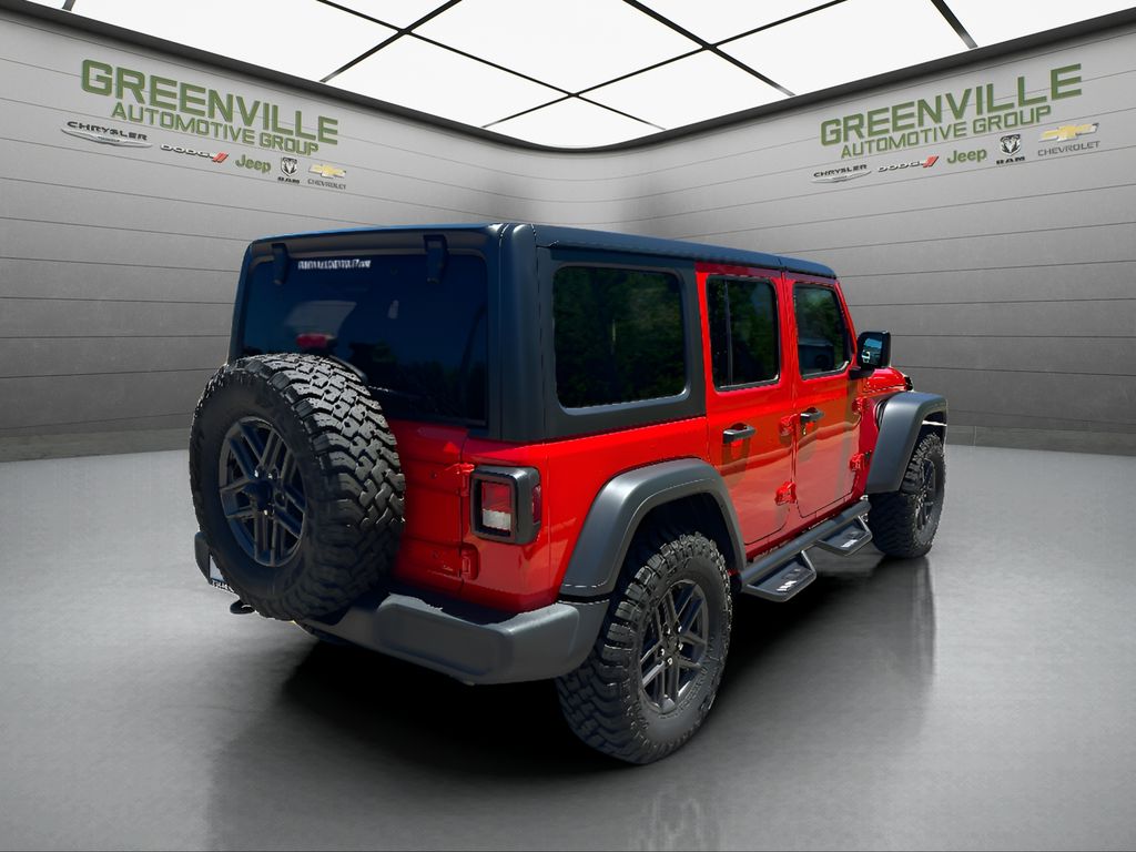 2025 Jeep Wrangler Sport S - Firecracker Red Clearcoat exterior view 5