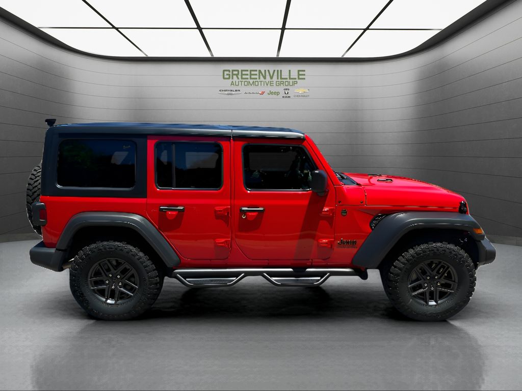 2025 Jeep Wrangler Sport S - Firecracker Red Clearcoat exterior view 4