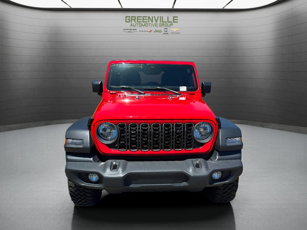 2025 Jeep Wrangler Sport S - Firecracker Red Clearcoat exterior view 2