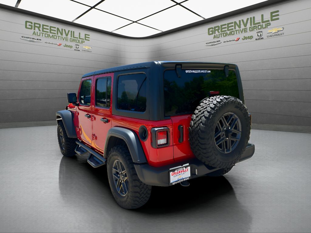 2025 Jeep Wrangler Sport S - Firecracker Red Clearcoat exterior view 7